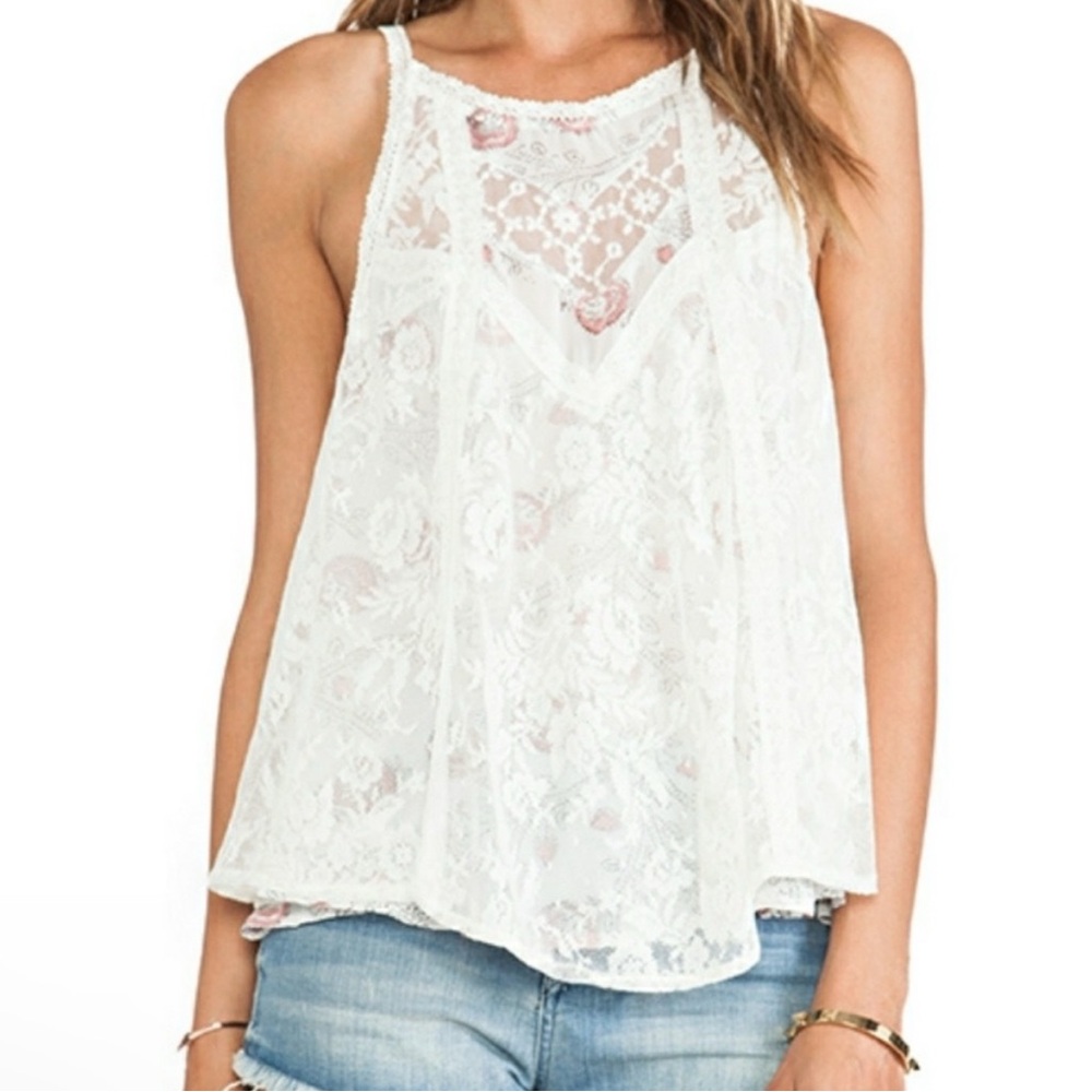 Free People | Miss Mackenzie Top (Pearl)